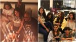 Janhvi Kapoor cuts birthday cake with Sonam, Rhea, Khushi and Anshula