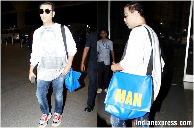 airport fashion, airport style, Karan Johar, Kangana Ranaut, Kriti Sanon, Shruti Haasan, Malaika Arora, Tamannaah Bhatia, Kiara Advani, bollywood celeb airport fashion, celeb fashion, bollywood fashion, indian express, indian express news