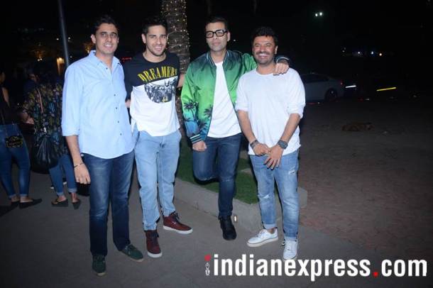Karan Johar, Sidharth Malhotra vikas