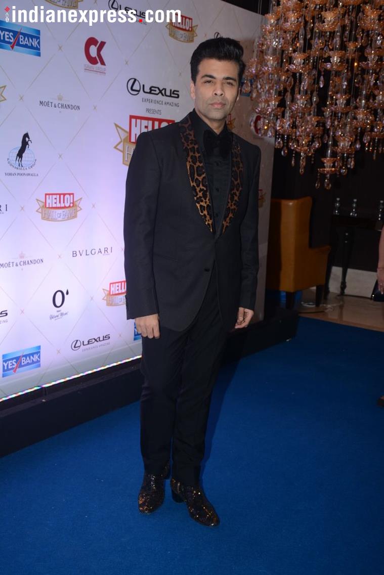 karan johar at the hello hall of fame award