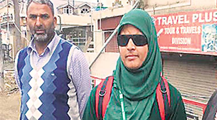 jammu and kashmir, j&k pellet incidents, pellet guns, insha mushtaq, human rights commission, india news, indian express