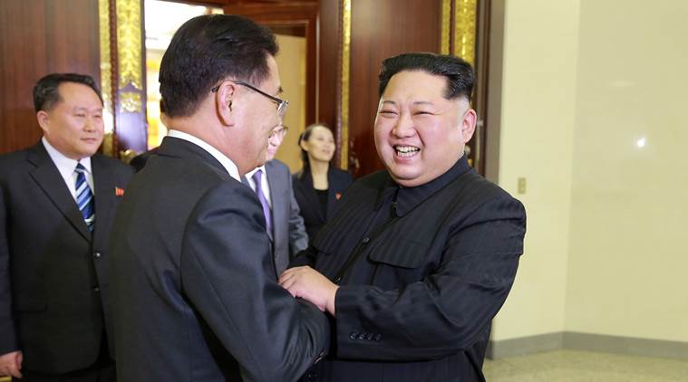 North Korea's Kim Jong Un, Seoul envoys have 'openhearted talk'