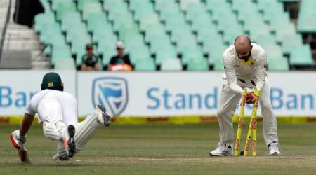 Nathan Lyon fined 15 per cent match-fee for celebration after AB de Villiers run-out