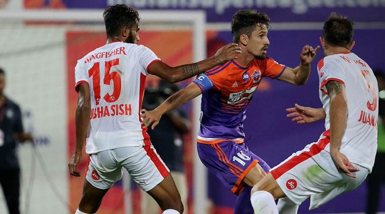FC Pune City 0-0 Bengaluru FC.