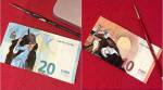 Artsy money: Artist uses currency notes as her canvas to recreate iconic paintings