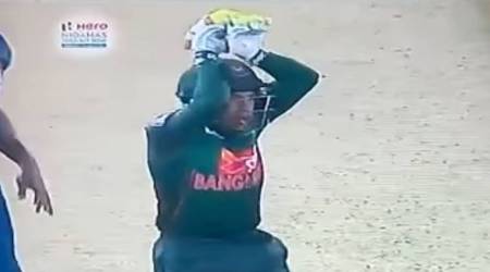 Mushfiqur Rahim celebrates Bangladesh’s win over Sri Lanka with ‘cobra’ dance on the pitch