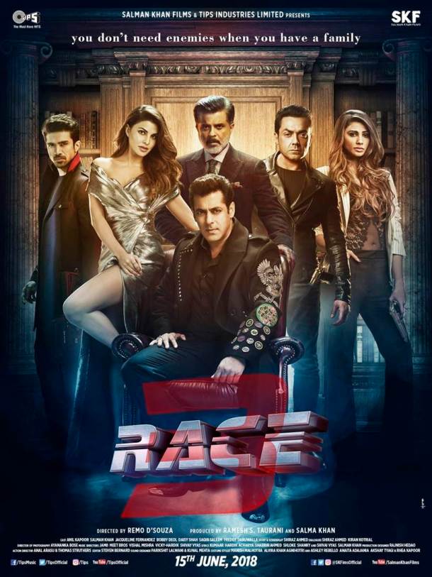 race 3 salman khan posters