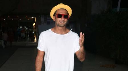Ranveer Singh’s vibrant outfit is something you can spot from a mile away