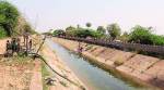 When a river recedes