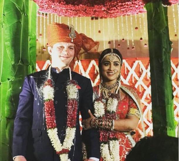 shriya saran husband photos