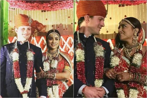 shriya saran wedding photos