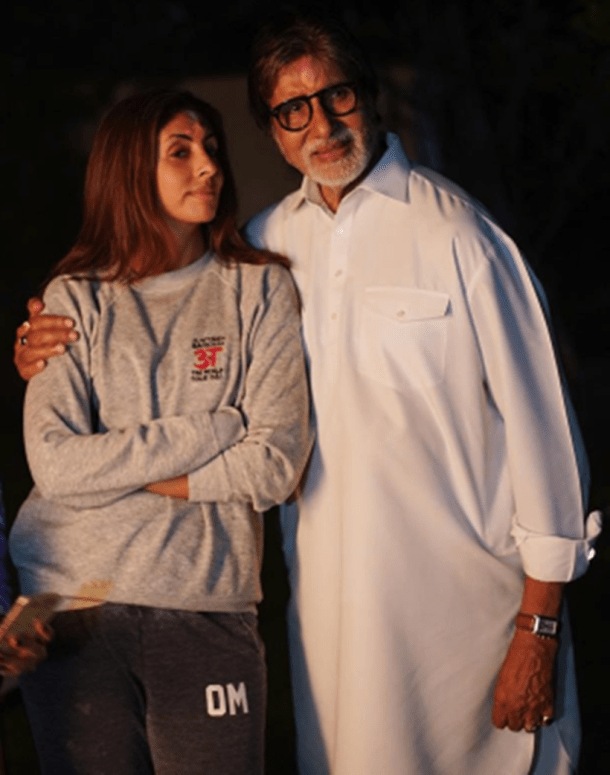 shweta bachchan amitabh