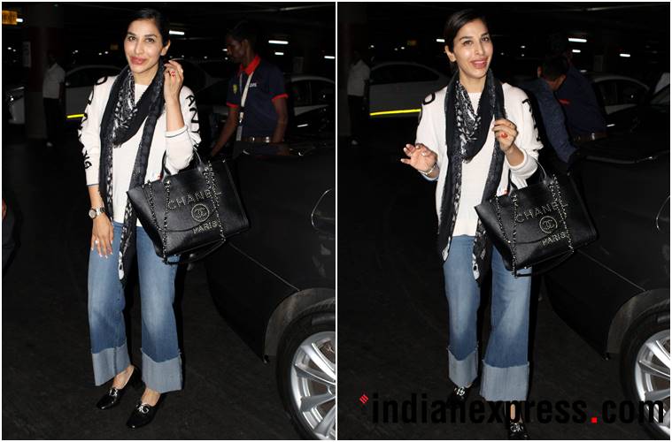airport fashion, airport style, Alia Bhatt, Priyanka Chopra, Deepika Padukone, Karan Johar, Kareena Kapoor Khan, Aditi Rao Hydari, Sophie Choudry, Evelyn Sharma, celeb fashion, bollywood fashion, indian express, indian express news