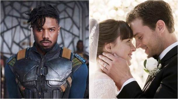 Black Panther and Fifty Shades Freed