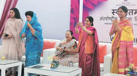 International Women’s Day brings brief interlude to Rajya Sabha ruckus