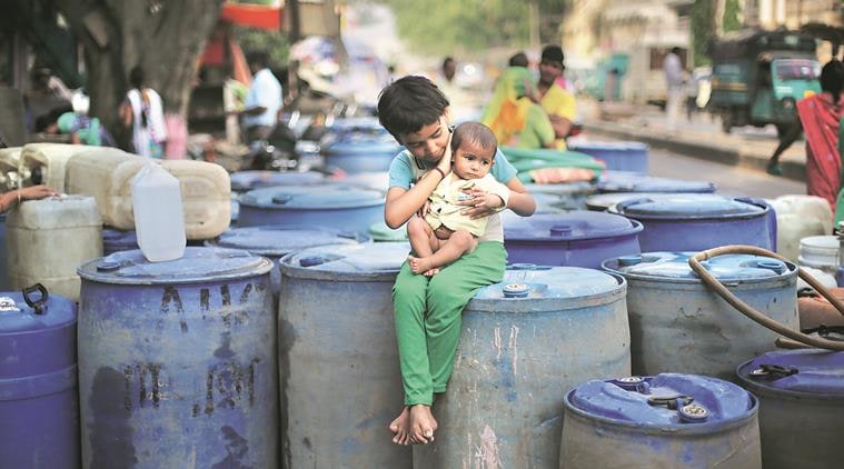 Chandigarh Water Crisis, Water Crisis Chandigarh, Chandigarh Water Tankers, Water Tankers, Chandigarh Tankers, Chandigarh News, Latest Chandigarh News, Indian Express, Indian Express News