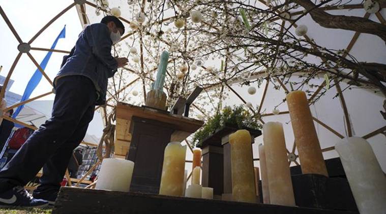 Japan, Japan tsunami anniversary, tsunami anniversary, Japan tsunami, Prime Minister Shinzo Abe, Japan PM Shinzo Abe, World News, Latest World News, Indian Express, Indian Express News
