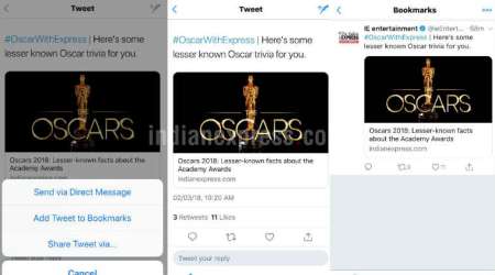 Twitter rolls out Bookmarks feature globally on desktop, mobile and apps