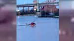 Helicopter crashes in New York City’s East River
