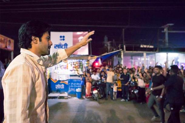 varun dhawan on sui dhaaga sets in bhopal