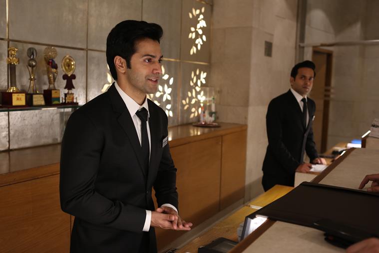 varun dhawna in October trailer