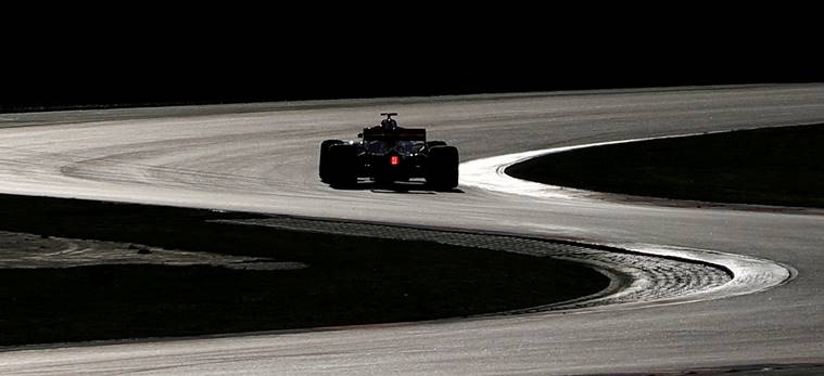 sebastian vettel driving ferrari