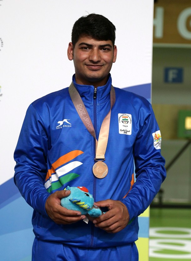 CWG 2018 Medal India India Om Mitharval