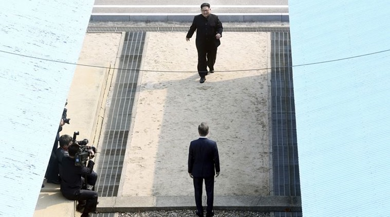 When Kim Jong Un took that small yet historic step