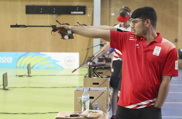 CWG 2018 Medal India Om Mitharval