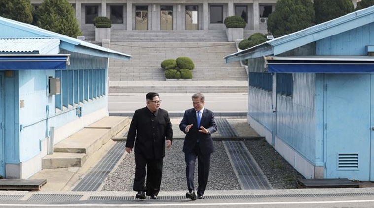 When Kim Jong Un took that small yet historic step