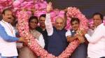 Scared of PM Modi, Opposition united like cats, dogs and snakes, says Amit Shah; Cong lashes out at BJP chief