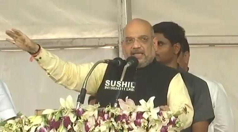 Amit Shah hits out at Congress