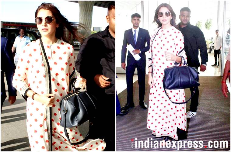 airport fashion, airport style, karan johar, anushka sharma, Karisma Kapoor, katrina kaif, esha gupta, athiya shetty, celeb fashion, bollywood fashion, indian express, indian express news