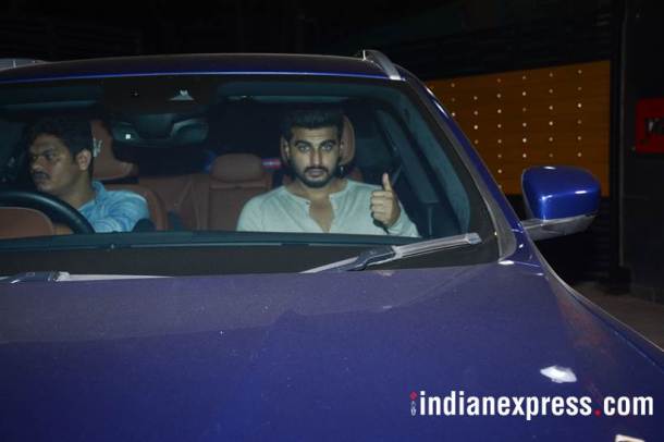 arjun kapoor at october screening