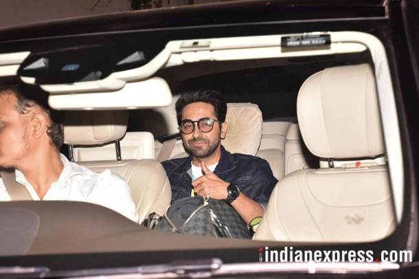 Ayushmann Khurrana at october screening