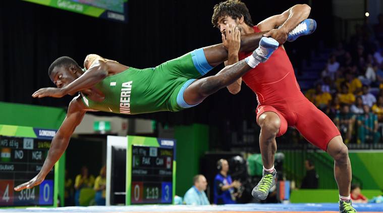 CWG 2018: Such was Bajrang Punia's dominance that he overpowered his opponents with remarkable ease to win all his bouts on technical superiority.