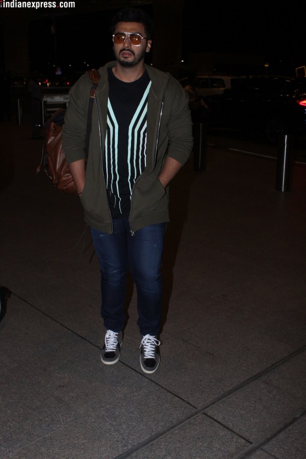 arjun kapoor at airport