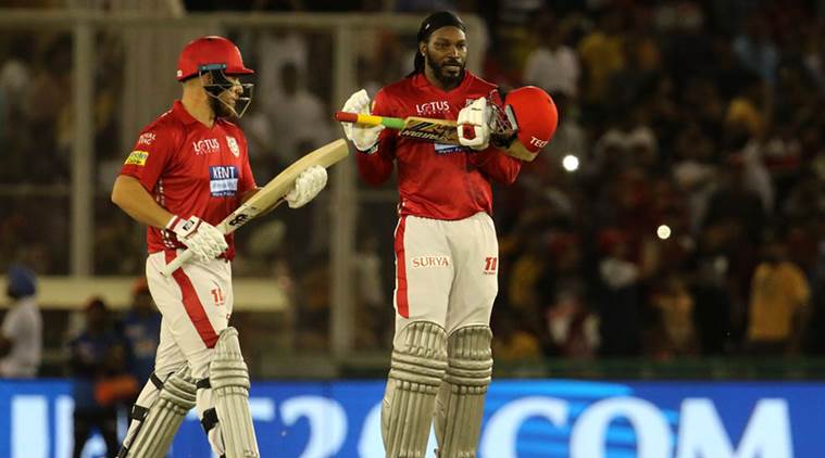 IPL 2018, Chris Gayle, Chris Gayle Hundreds, Chris Gayle runs, Chris Gayle KXIP, KXIP vs SRH, sports news, IPL news, Indian Express
