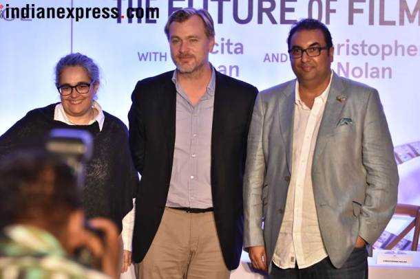 christopher nolan india visti