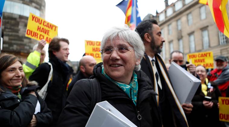Catalan separatist Clara Ponsati starts extradition fight in Scotland