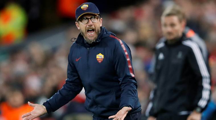 We lost our heads but have to believe, says Roma coach Eusebio Di Francesco