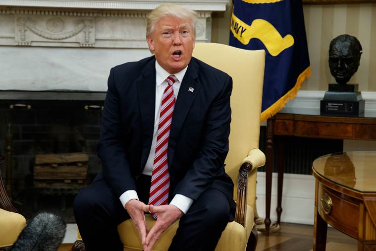 donald trump, white house press dinner, trump news conference, white house journalists, american media, united states, indian express