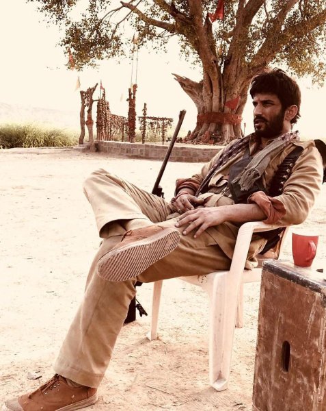 sushant singh rajput look son chiriya