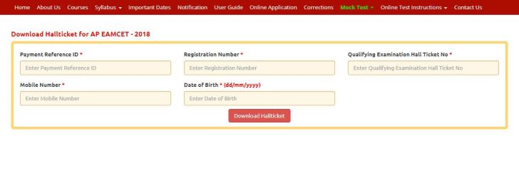 eamcet admit card 2018, eamcet download