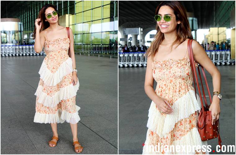 airport fashion, airport style, karan johar, anushka sharma, Karisma Kapoor, katrina kaif, esha gupta, athiya shetty, celeb fashion, bollywood fashion, indian express, indian express news