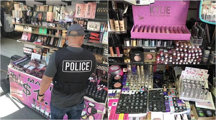 Kylie lip kits, counterfeit cosmetics, LAPD seized 0,000 worth of counterfeit cosmetics, Kylie, Anastasia, MAC brands, 0,000 counterfeit cosmetics Animal poop