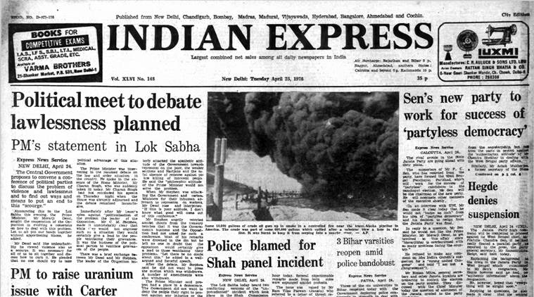 Forty Years Ago, April 25, 1978: Janata In Bengal