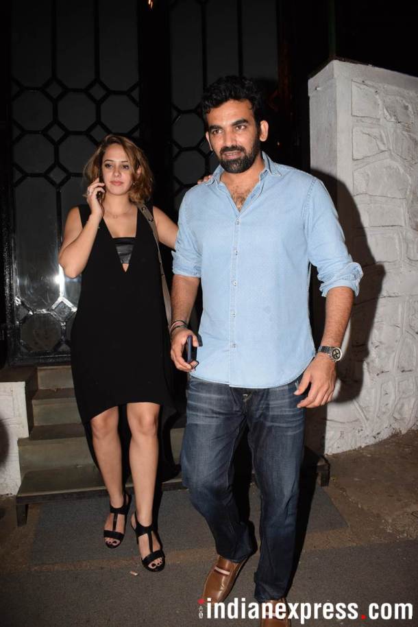 Hazel Keech Zaheer Khan