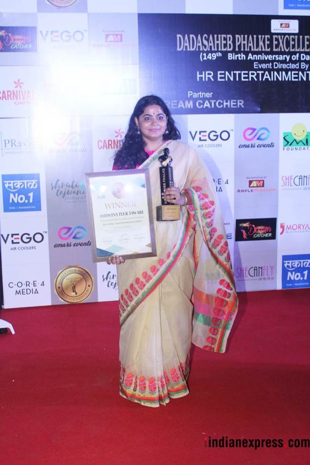 ashwini iyer tiwari at dada saheb phalke excellence awards