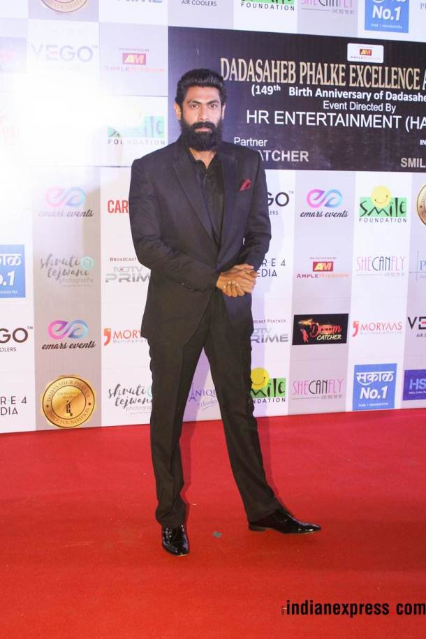 rana daggubati at dada saheb phalke excellence awards